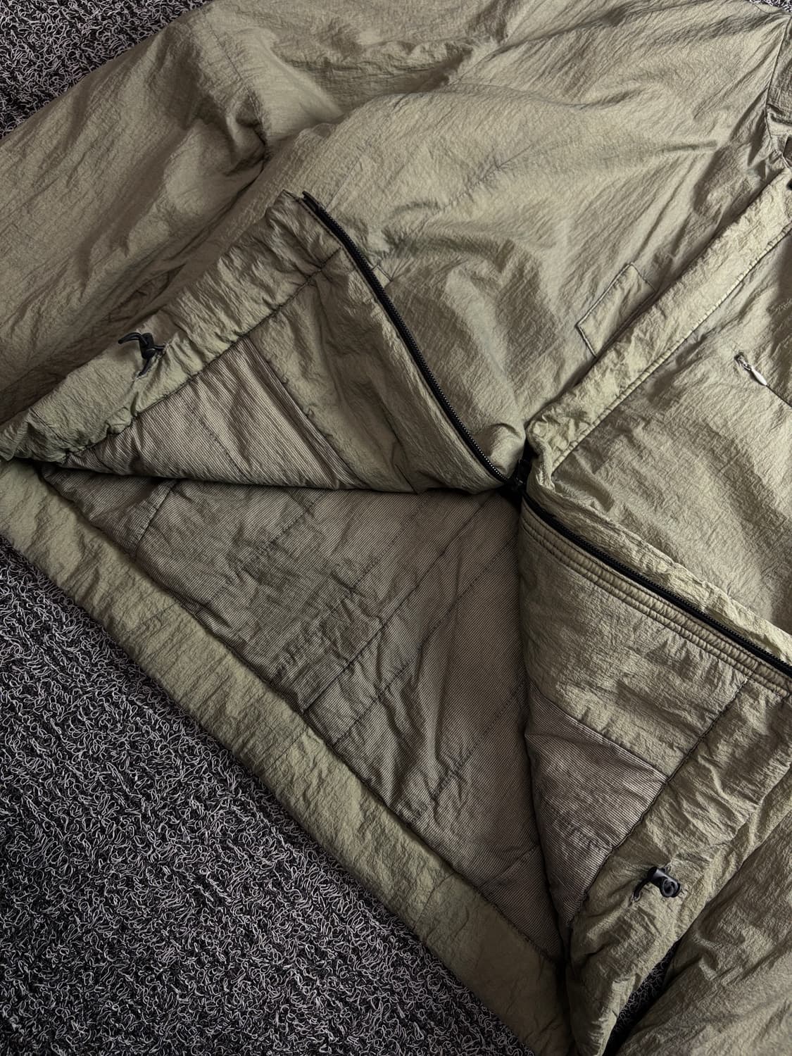 폴리테루 하이커 자켓 세이지 그린 3947 상품이미지4