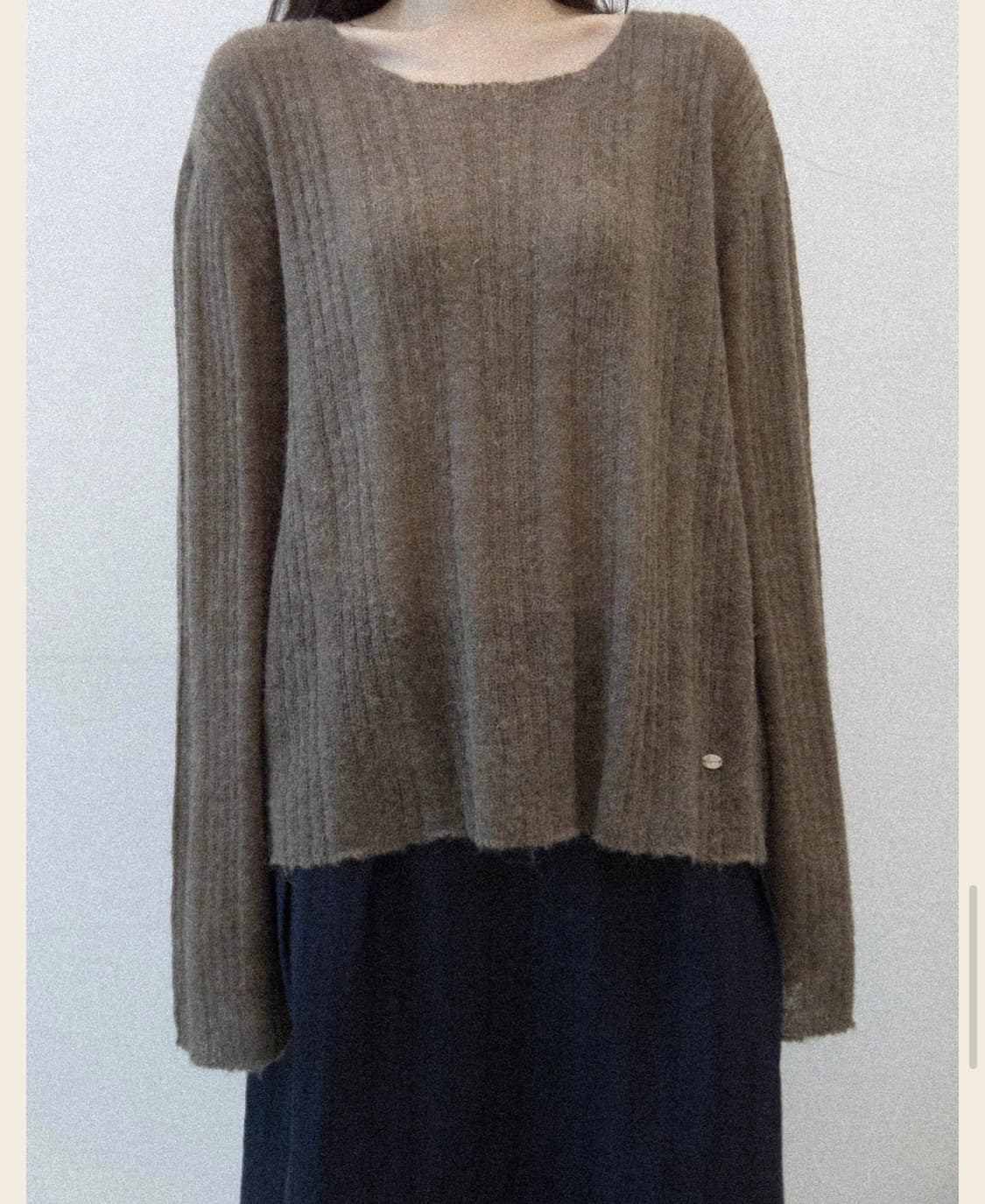 스너그눅 lily knit 체스넛 새상품 상품이미지2
