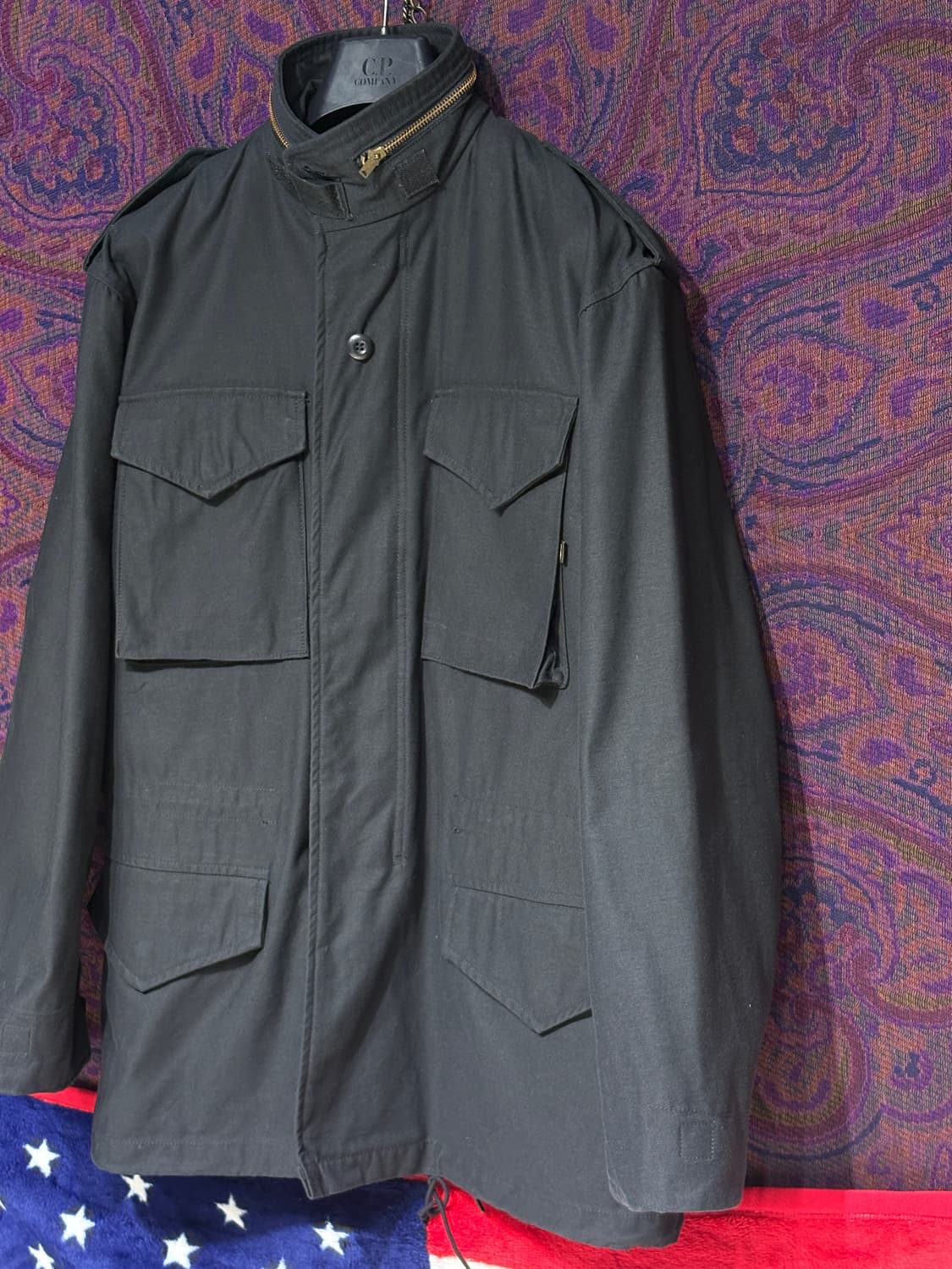 알파 m-65 필드자켓 블랙 상품이미지2