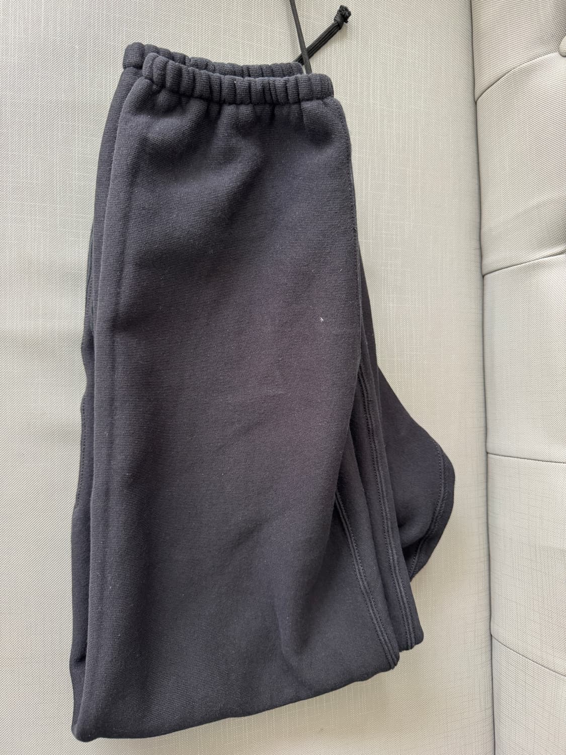 캠버 스웻 팬츠 블랙 2XL 상품이미지2