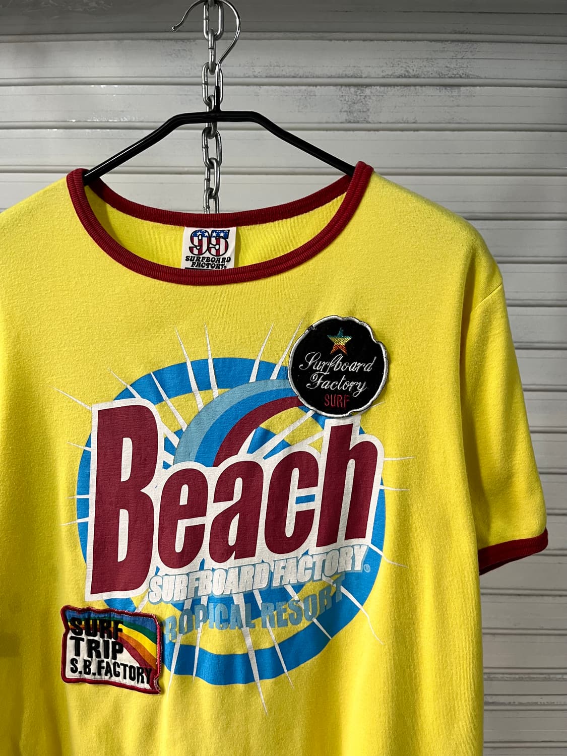 95 surfboard factory ringer tee 상품이미지5