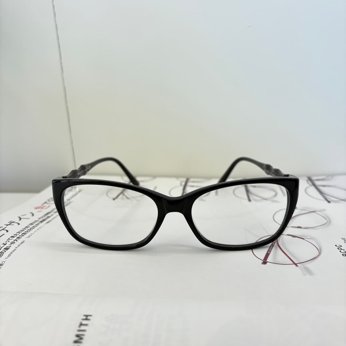 티파니앤코 블랙 뿔테 안경 상품이미지2
