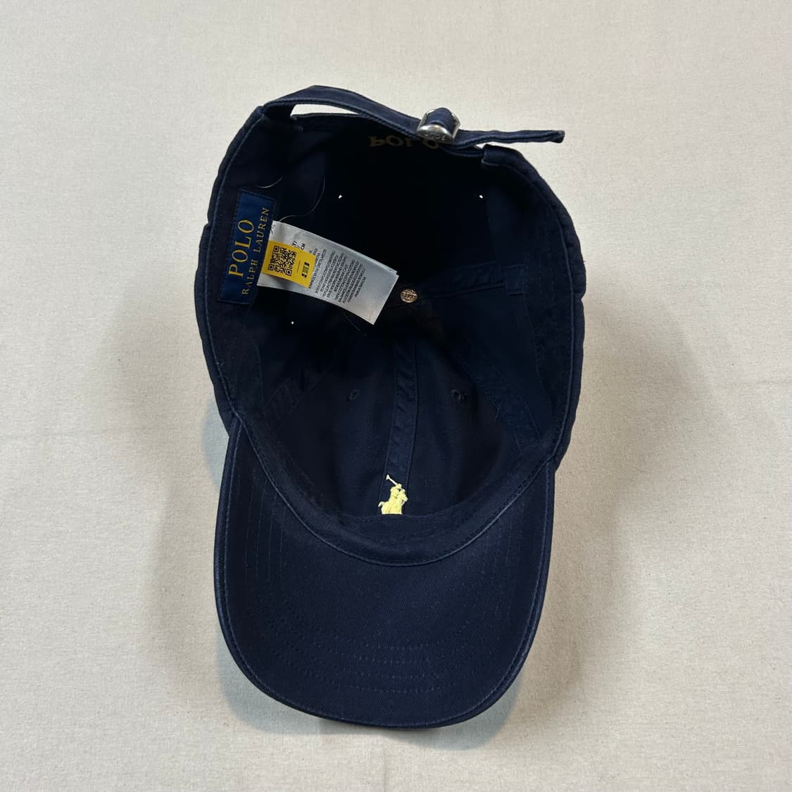 폴로 랄프로렌 네이비 볼캡 모자 신형 큐알탭 상품이미지7