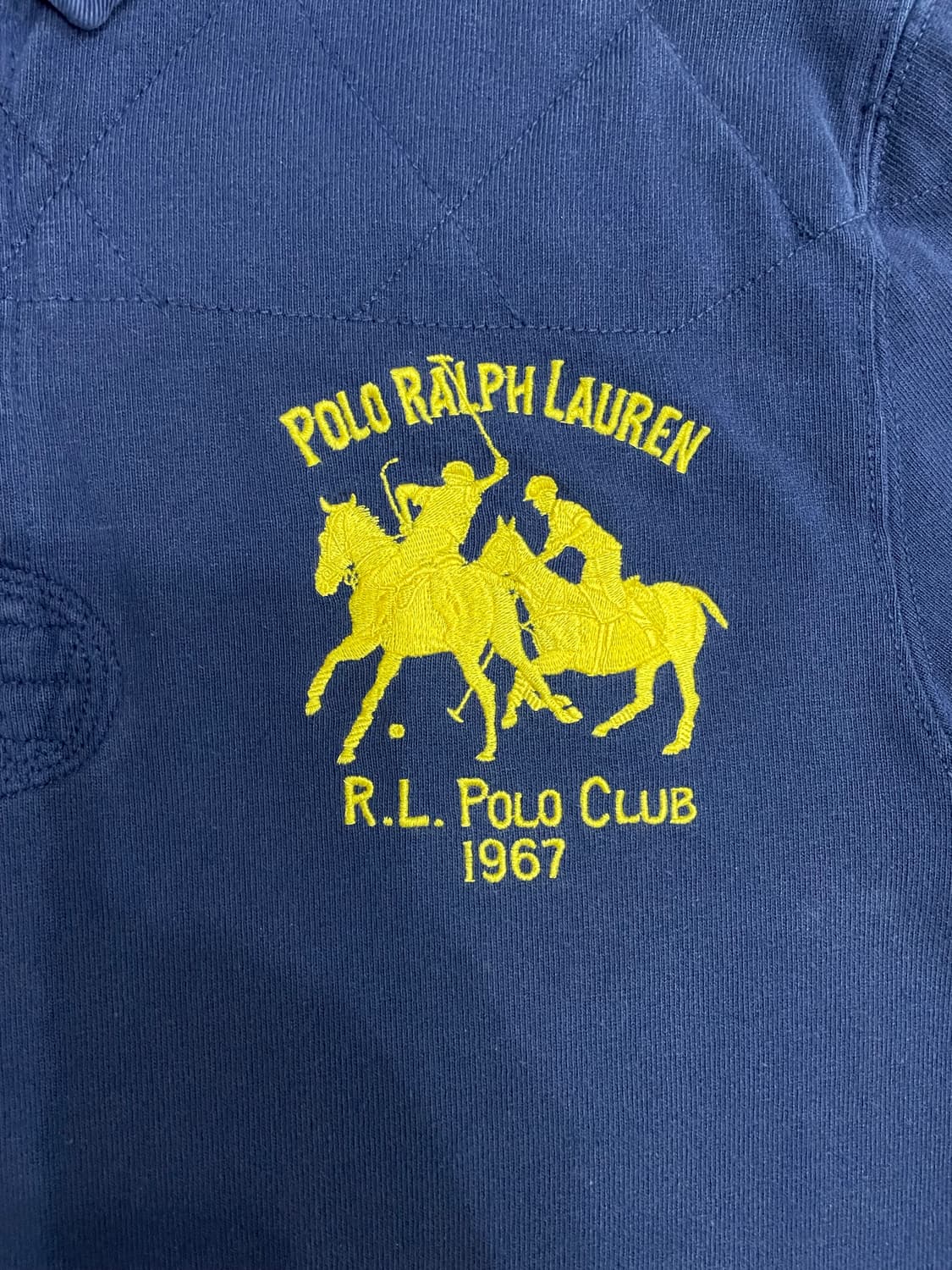폴로 랄프로렌 자수 럭비티 네이비 상품이미지4