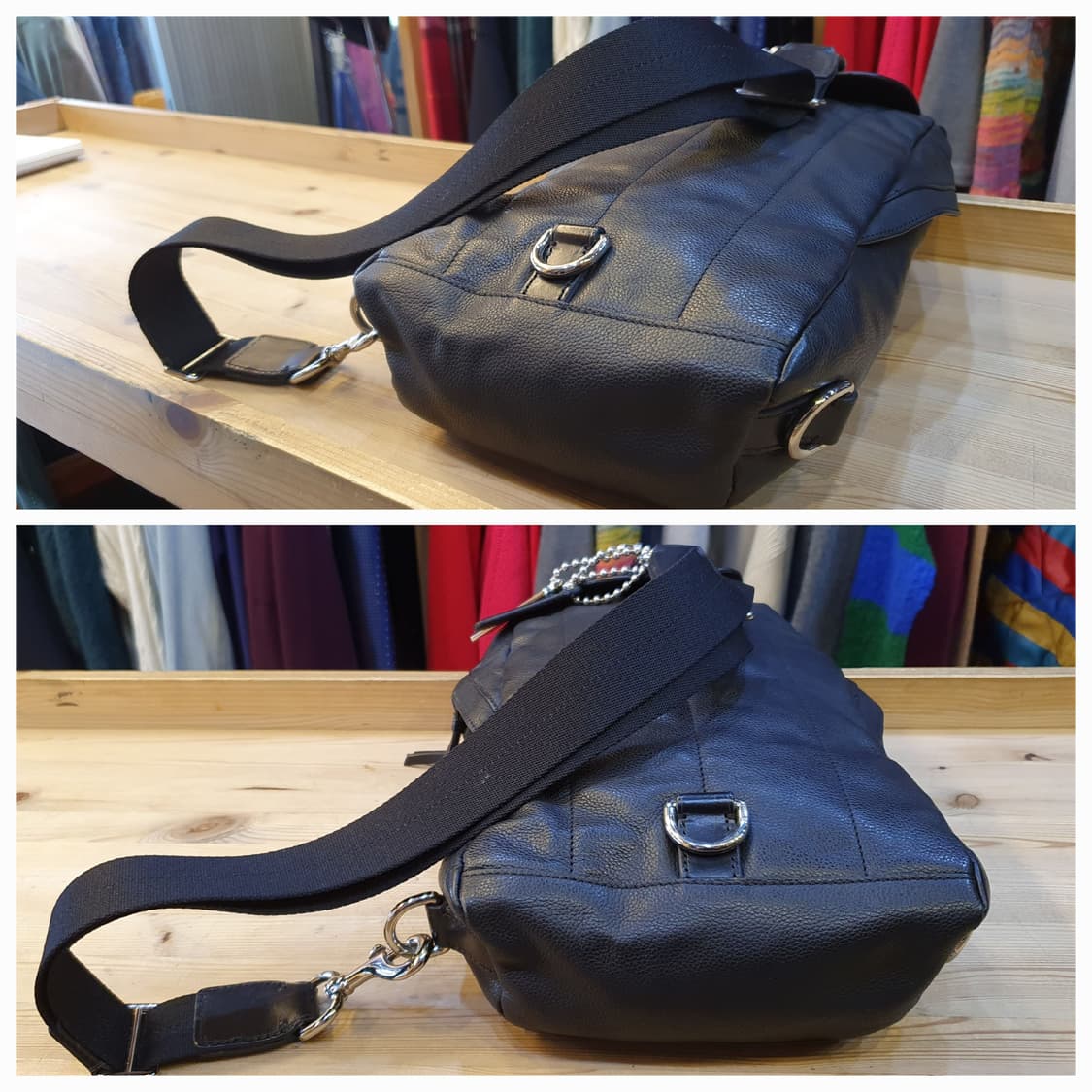 코치 레더 슬링백  상품이미지3