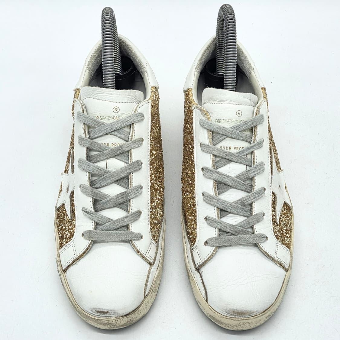 골든구스 우먼스 슈퍼스타 골드 글리터 (37) 상품이미지4