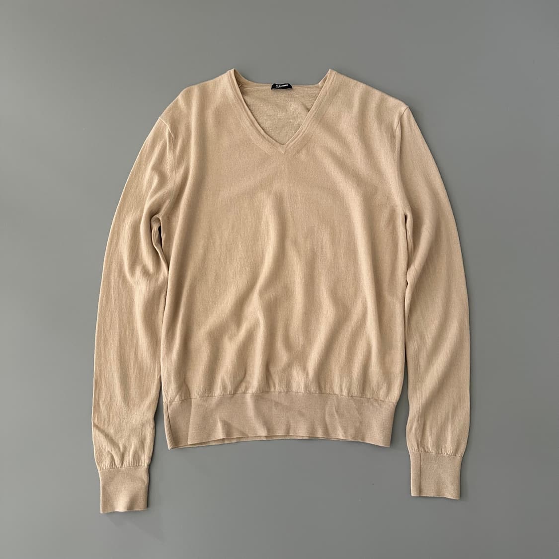 질샌더 jil sander navy 브이넥 울 니트 상품이미지2