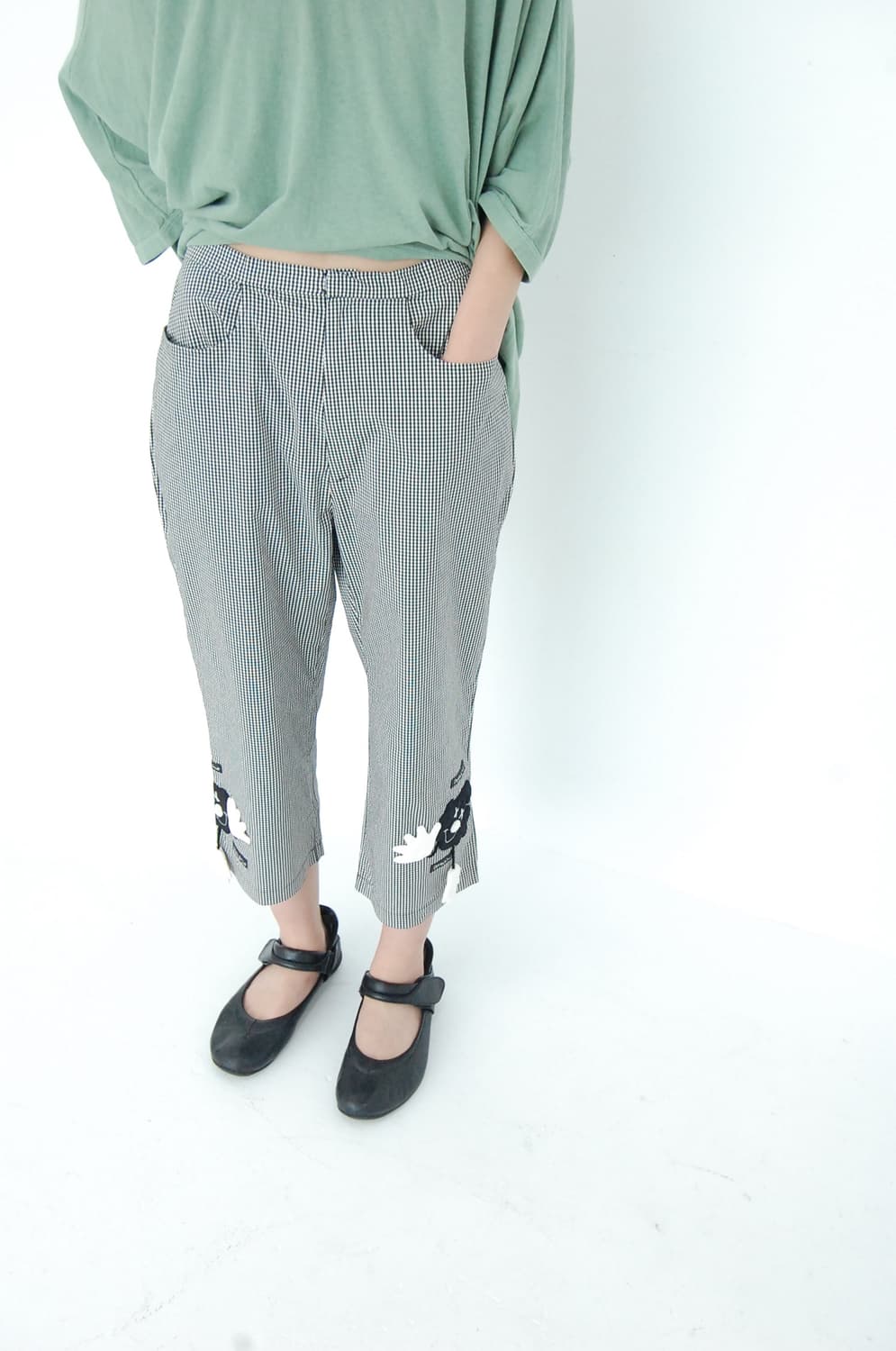 Potechino patch pants 상품이미지5
