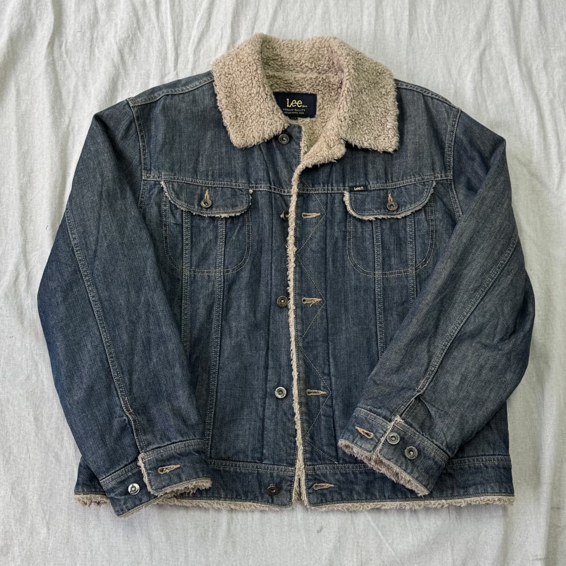 Lee 리 90s 양털 쉐르파 데님자켓 105 상품이미지1