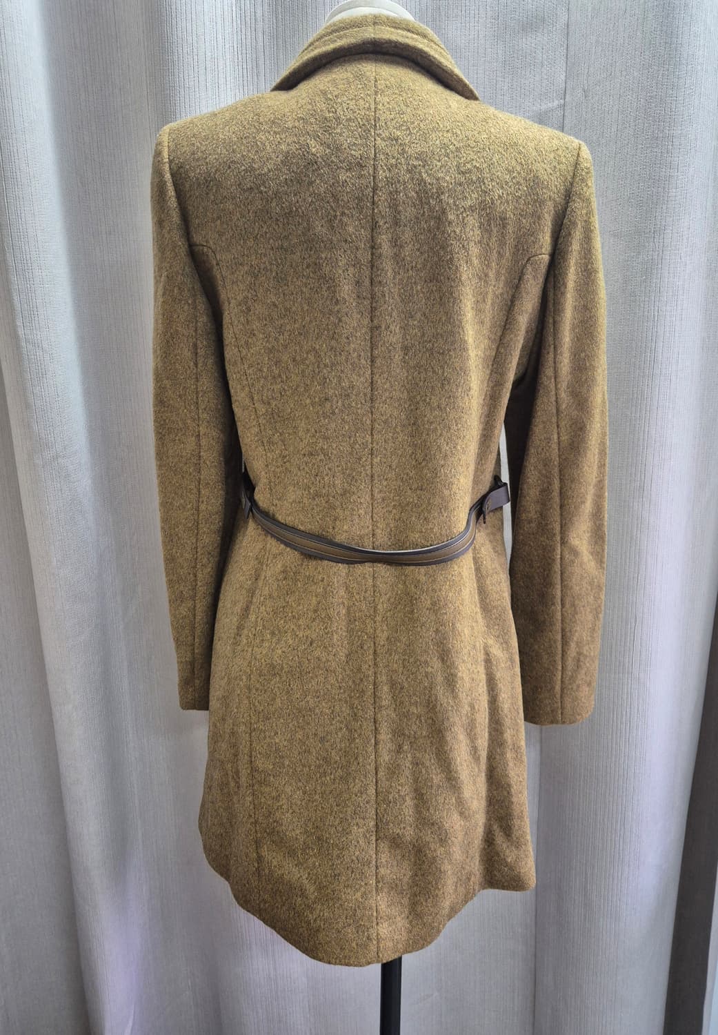 올리비아 하슬러 브라운 코트 85#최상급 상품이미지3