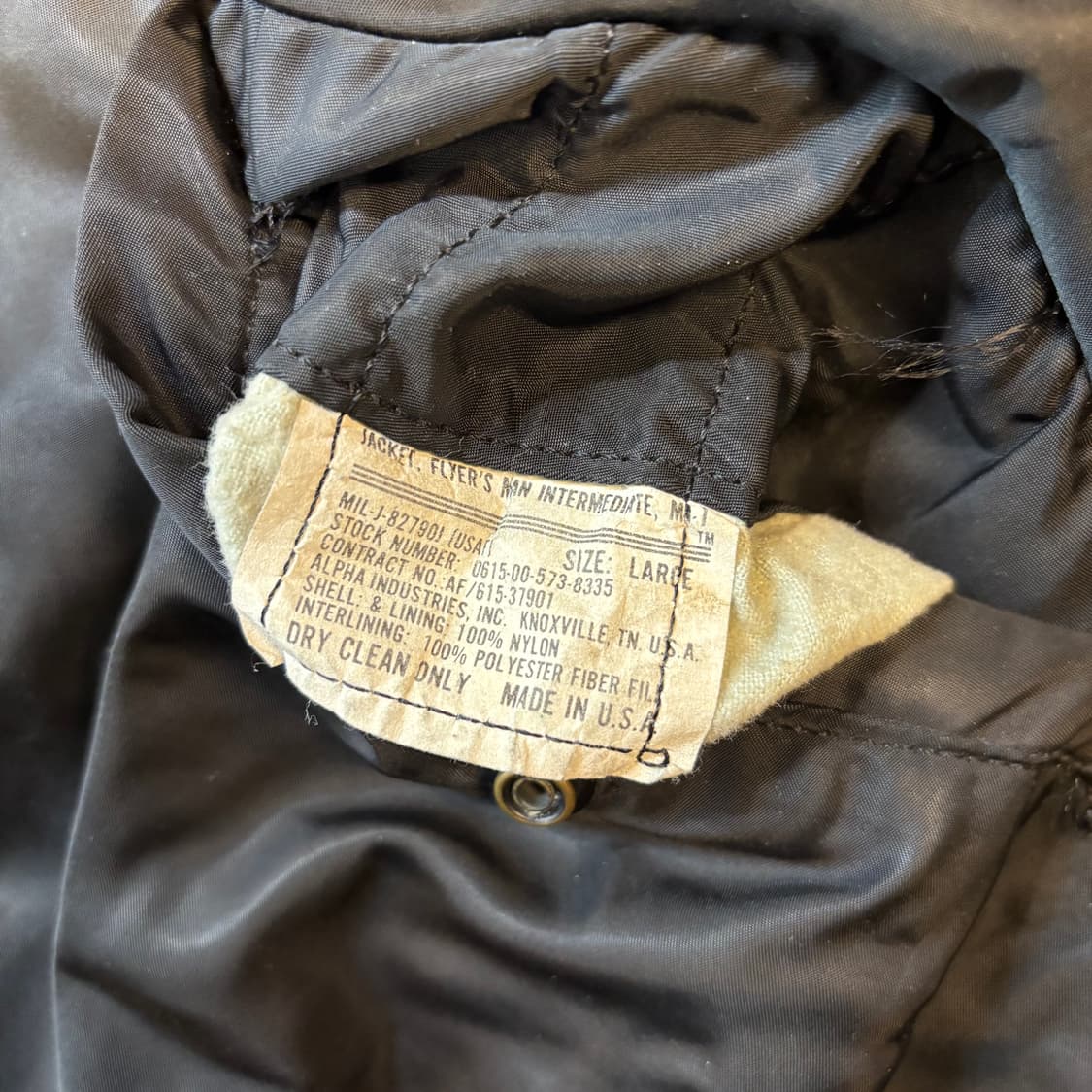 80s 알파인더스트리 MA-1 상품이미지10