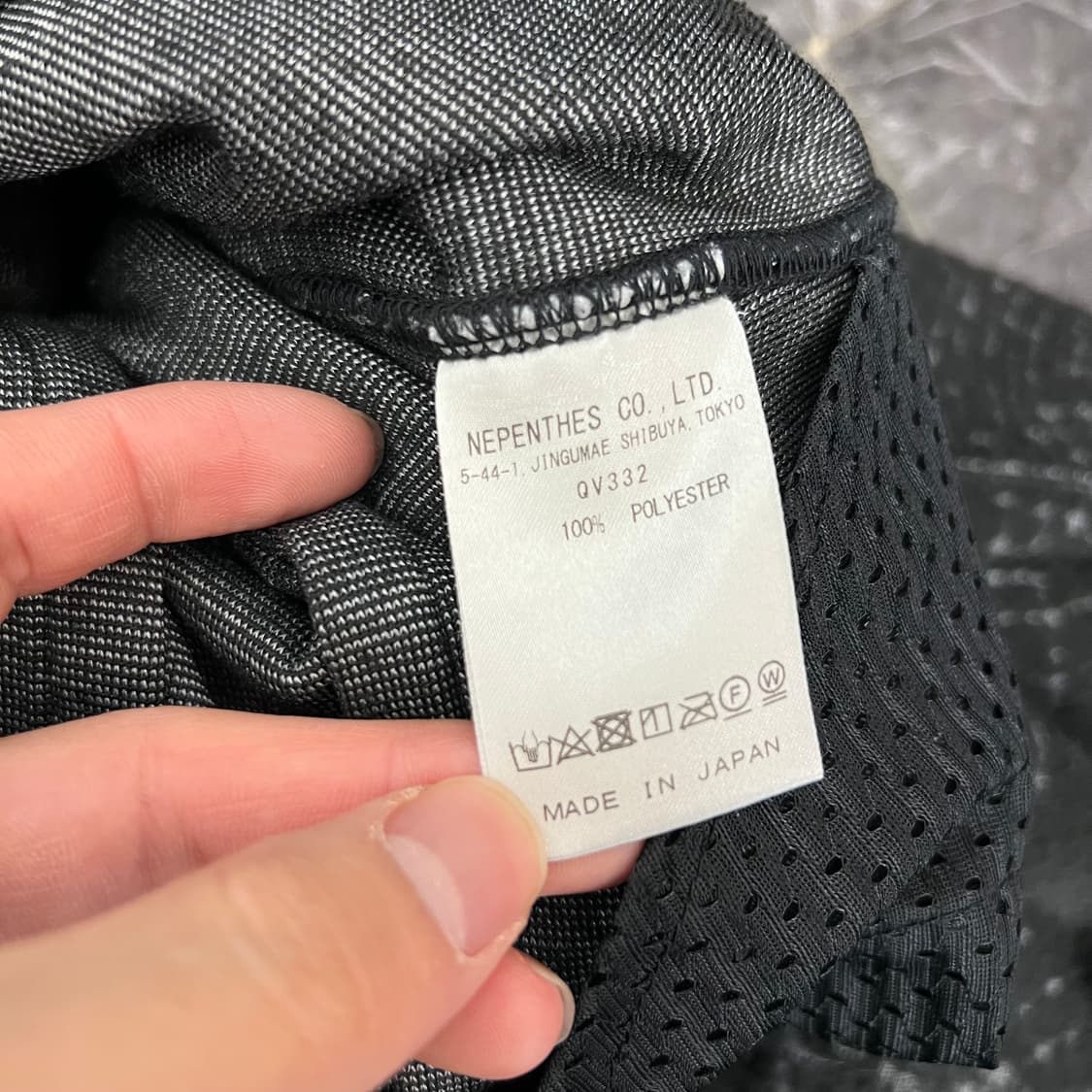 니들스 파일 자카드 스파이더 웹 H.D 트랙팬츠 블랙 상품이미지7