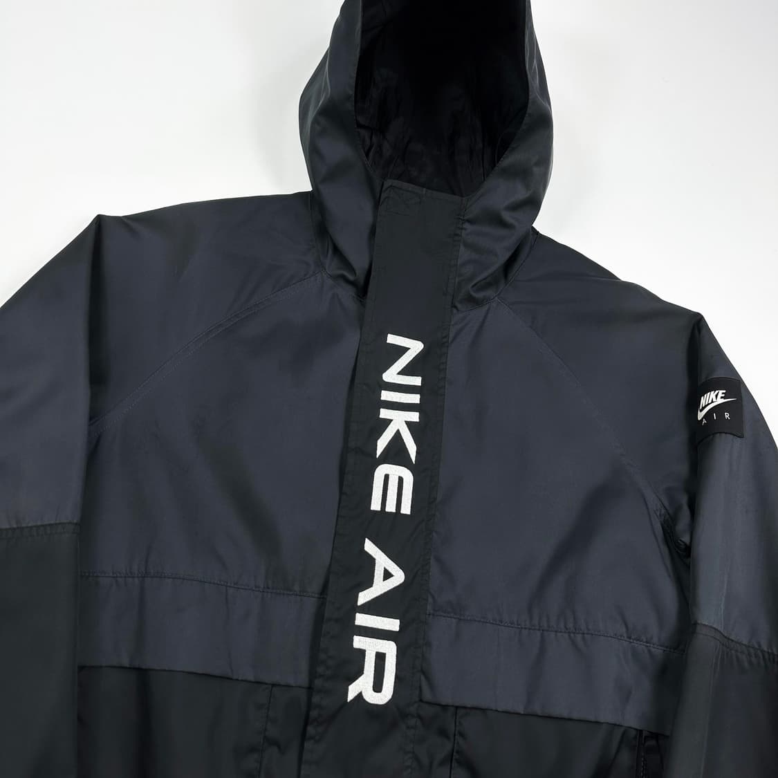 나이키 에어 반집업 후디 우븐 아노락 블랙 S 상품이미지3