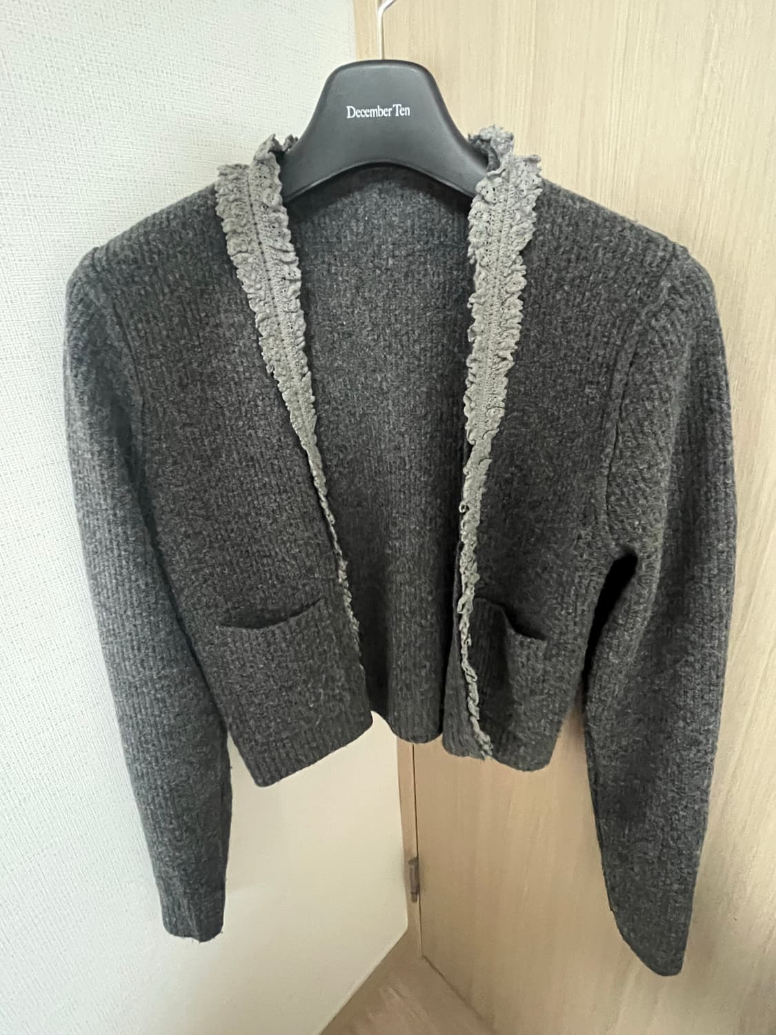 시메트릭퍼센트 Lace 2-way Cardigan 0 상품이미지6