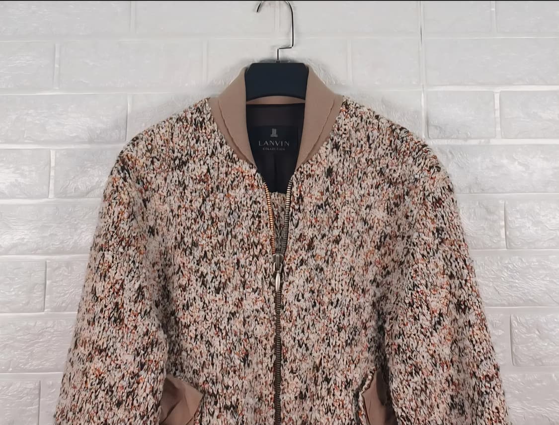 [55]랑방 트위드 블루종 점퍼 상품이미지3