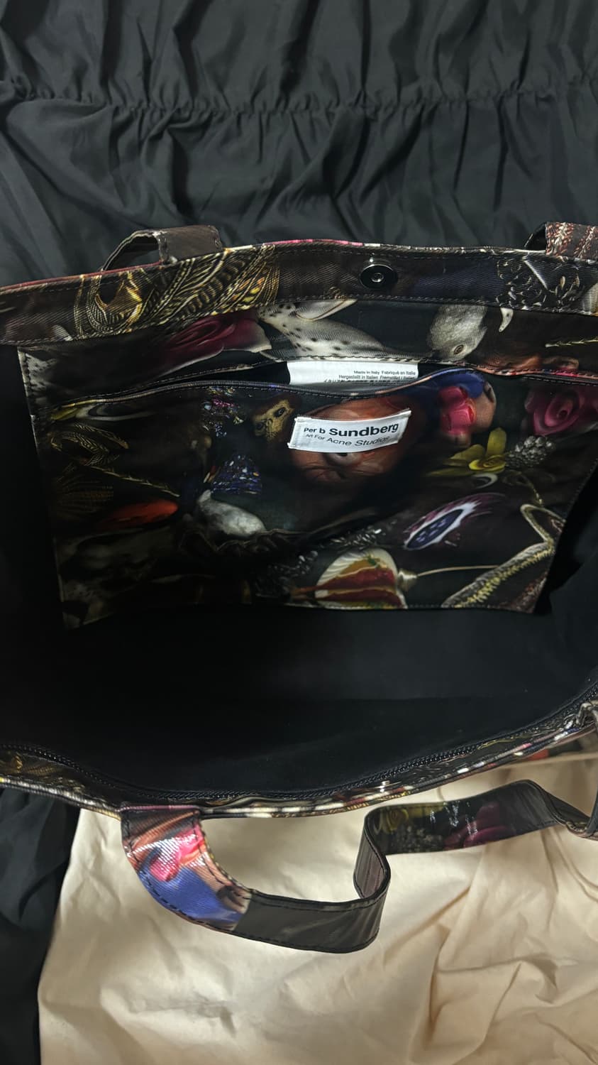 ACNE STUDIOS 멀티컬러 프린트 토트백 상품이미지5