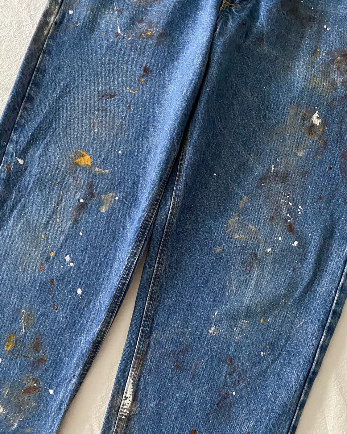 칼하트 페인팅 데님 팬츠 상품이미지5