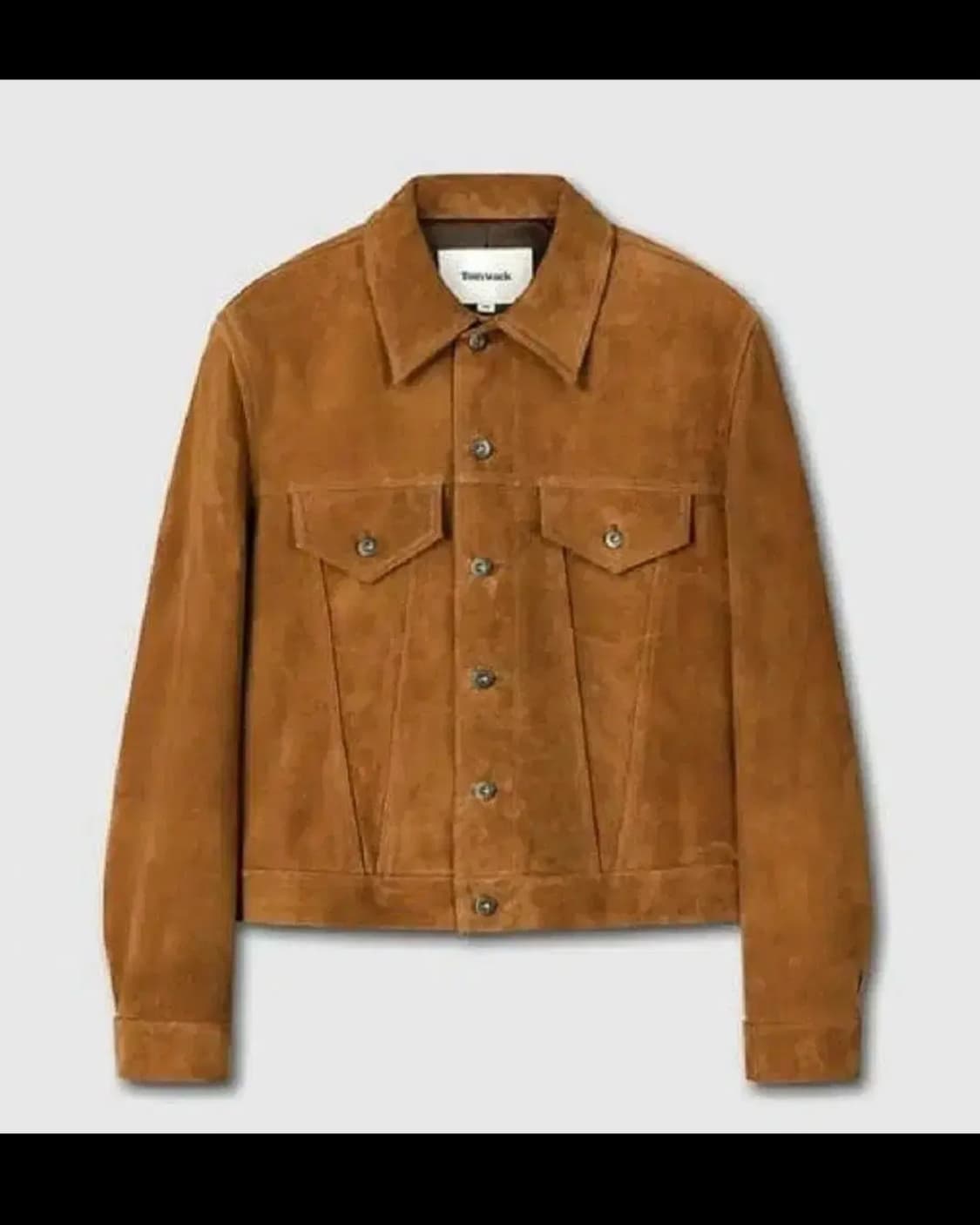 토니웩 스웨이드 트러커 L 카멜 상품이미지1