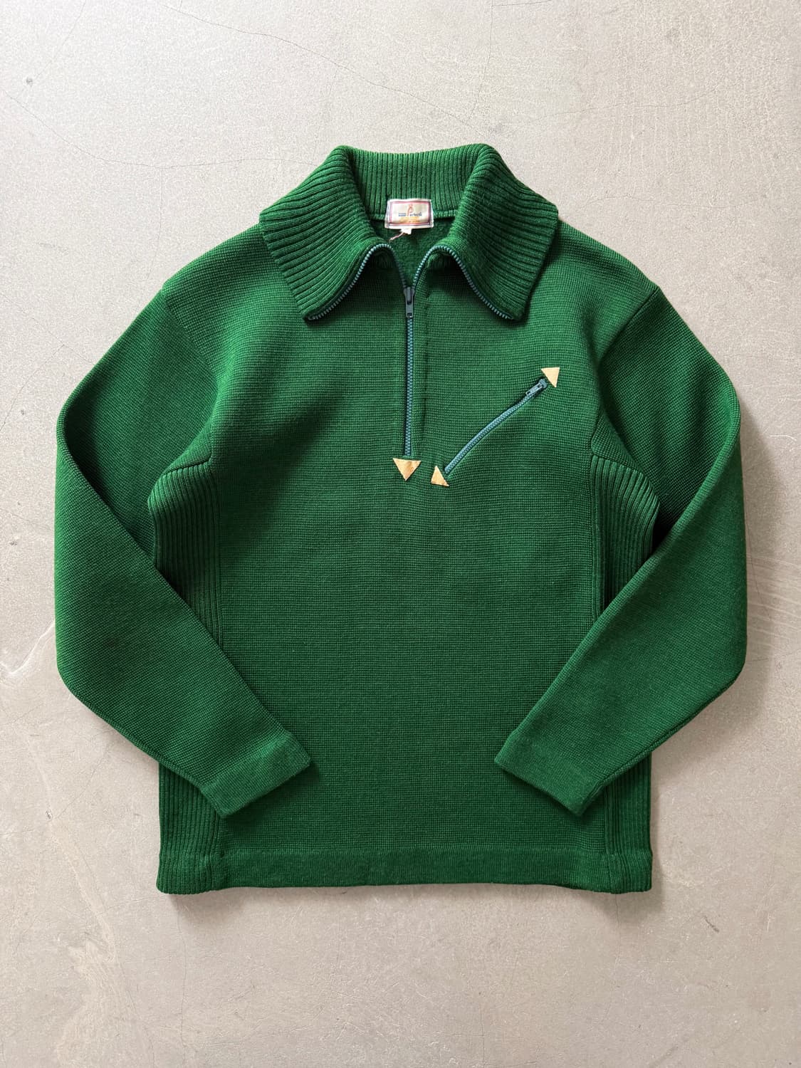 80s Daiwa Sports Half Zip-Up Knit 상품이미지2