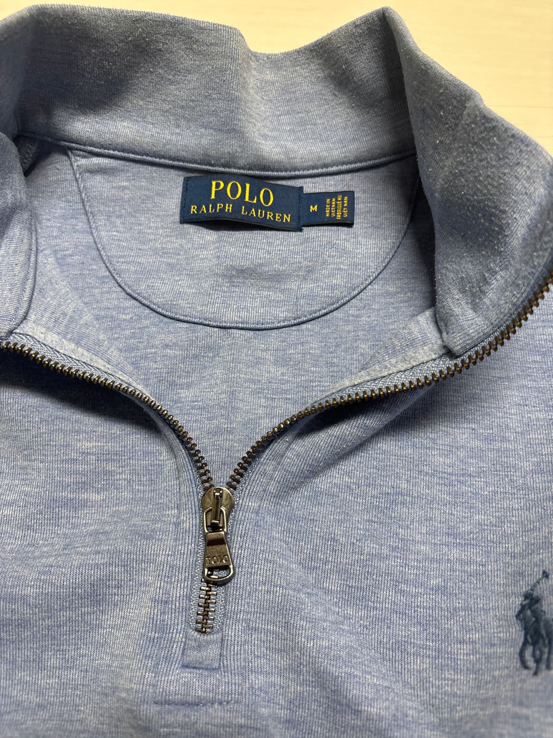 Vintage polo quater zip 빈티지 폴로 반집업 상품이미지2