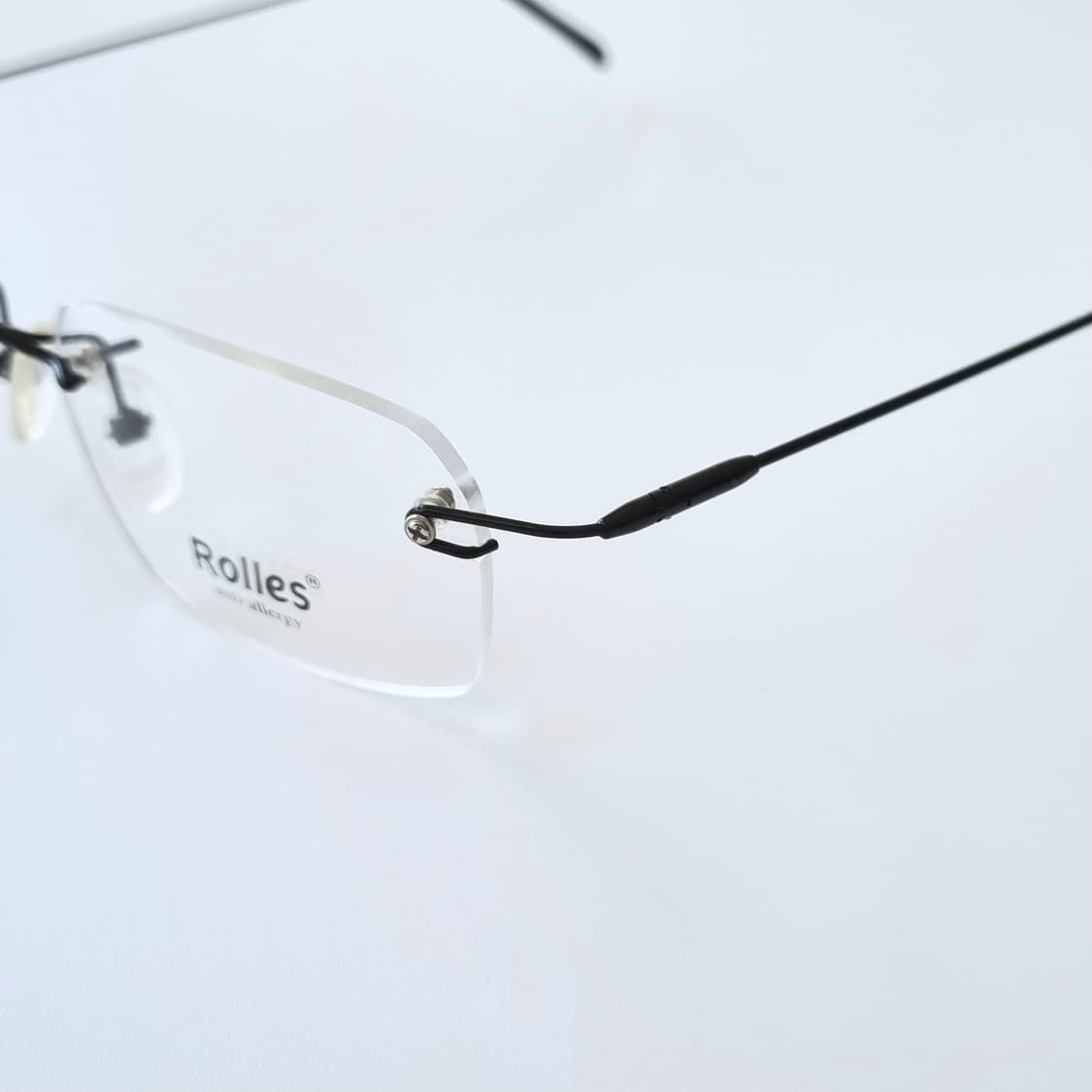 데드스탁 초경량 지적인 무드 안티-알러지 무테 안경   632 상품이미지4