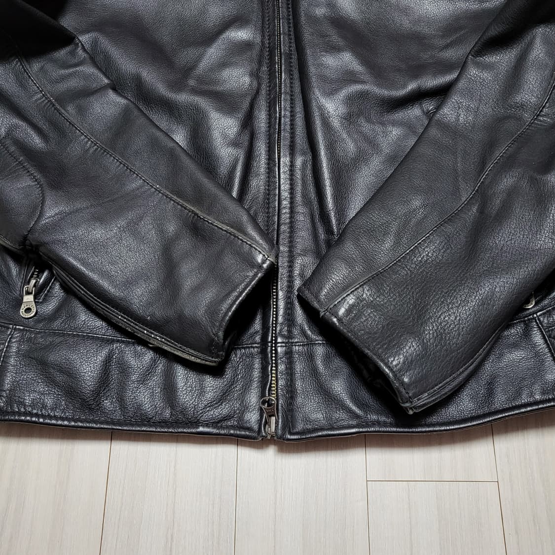 (m) 할리데이비슨 스컬 가죽자켓 할리데이비슨 라이더자켓 상품이미지9