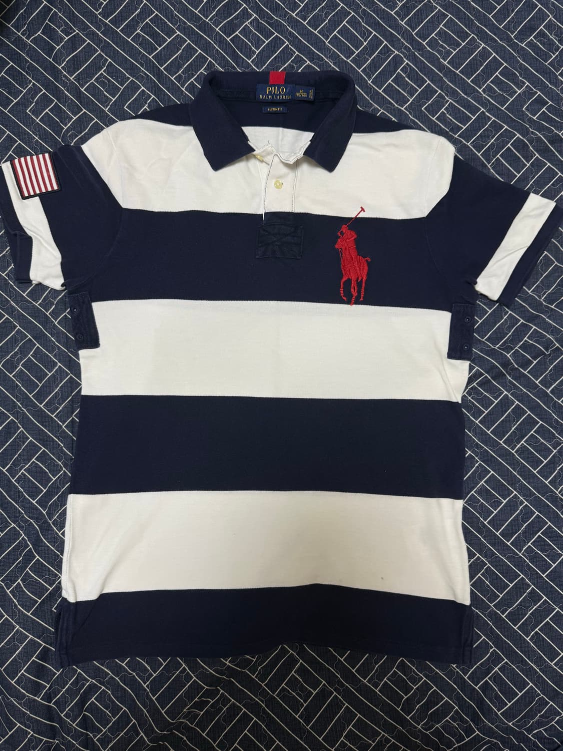 빅포니 성조기 카라티 팝니다 상품이미지1