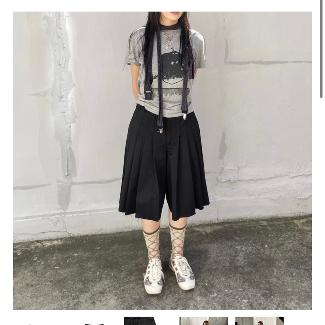 ideffuts , pleats half pants 상품이미지7