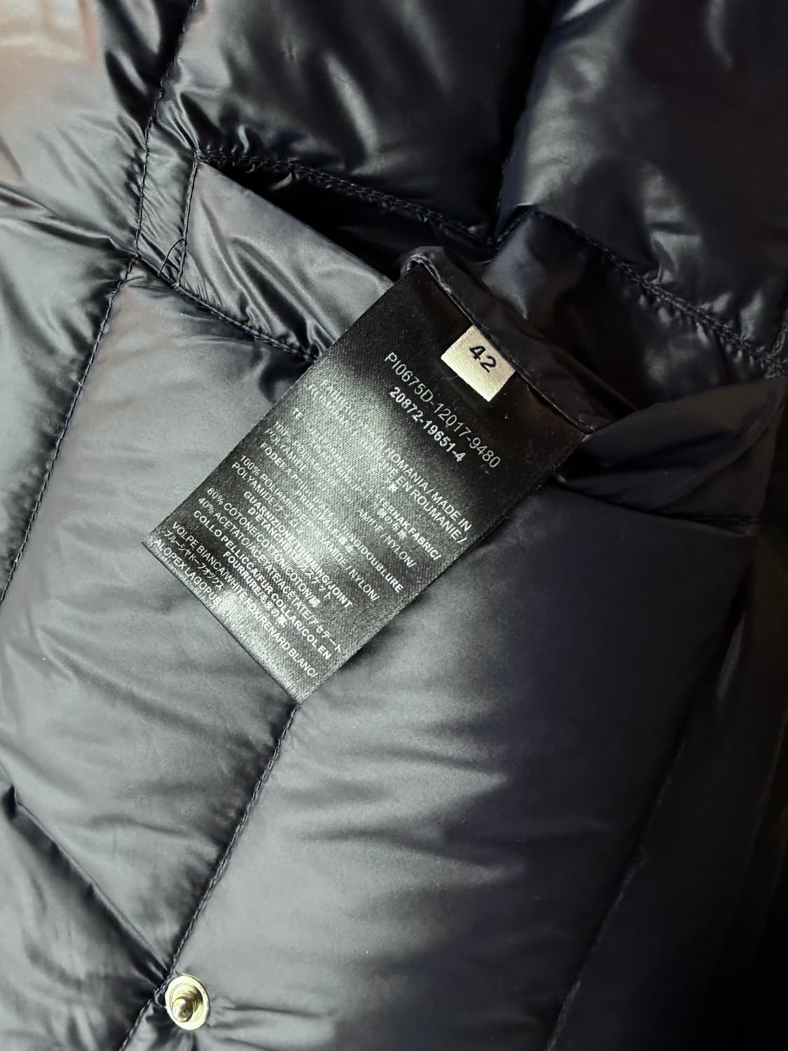 42/ 에르노 오버핏 퍼 구스다운 패딩 자켓 상품이미지9