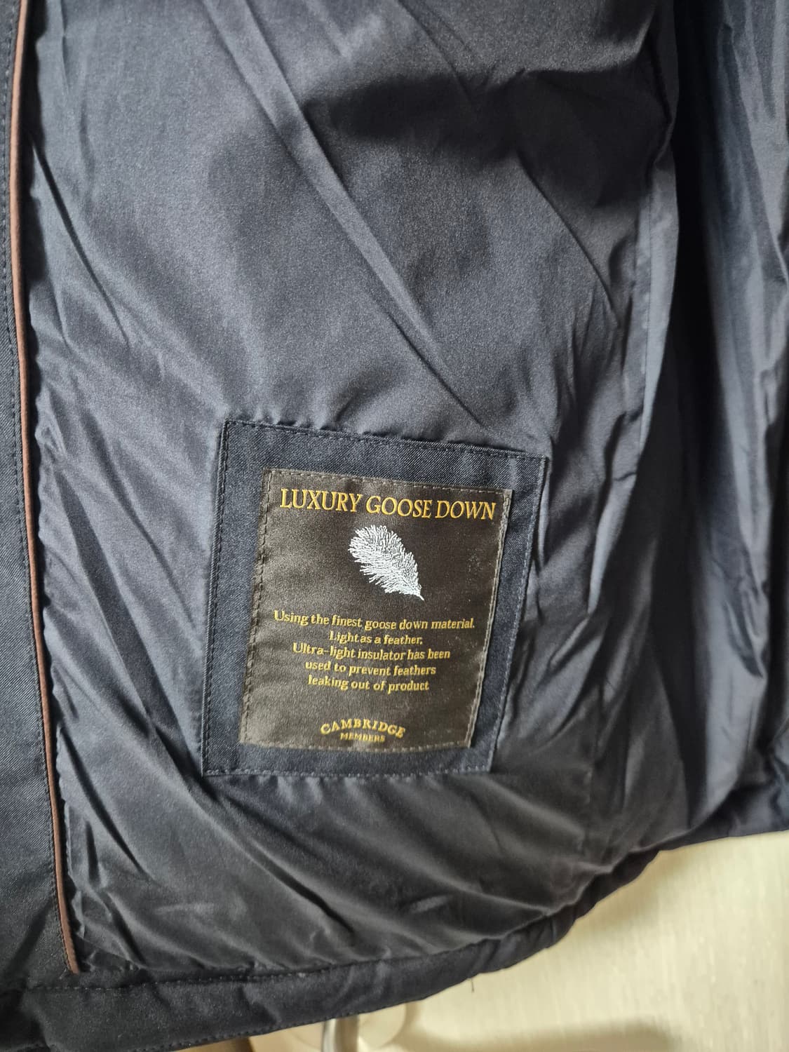 (24년) 캠브리지멤버스 듀크 다운파카 구스다운 양모카라 95 상품이미지9