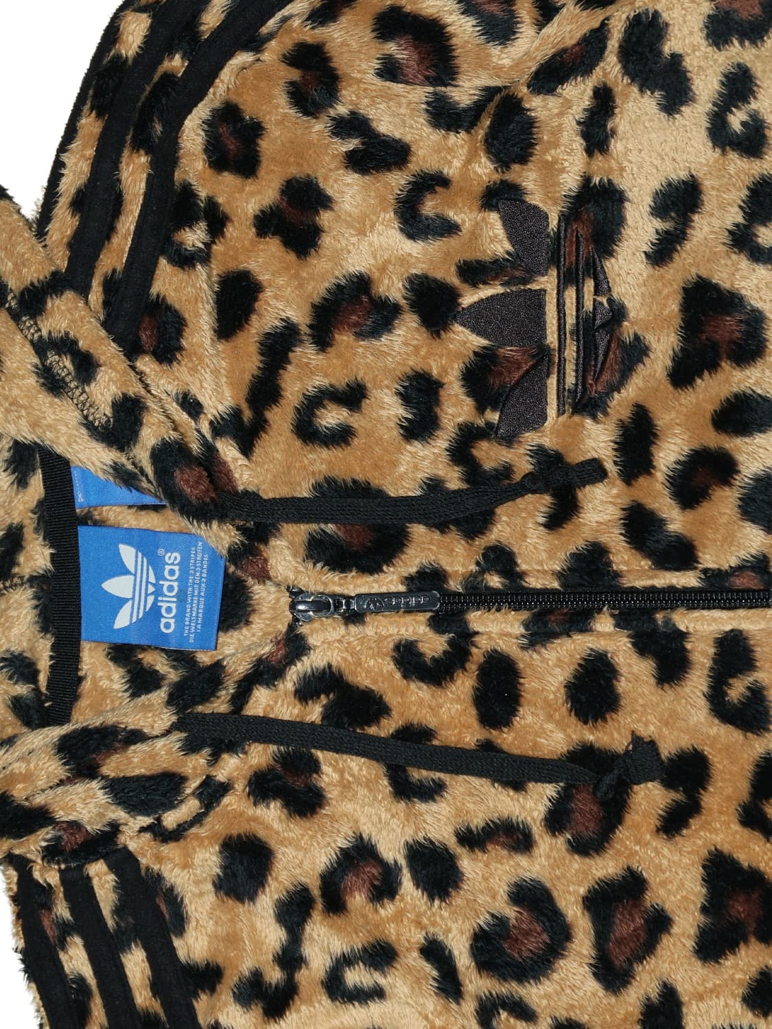 [정품]아디다스 레오파드 셰르파 후드 집업 M 상품이미지4