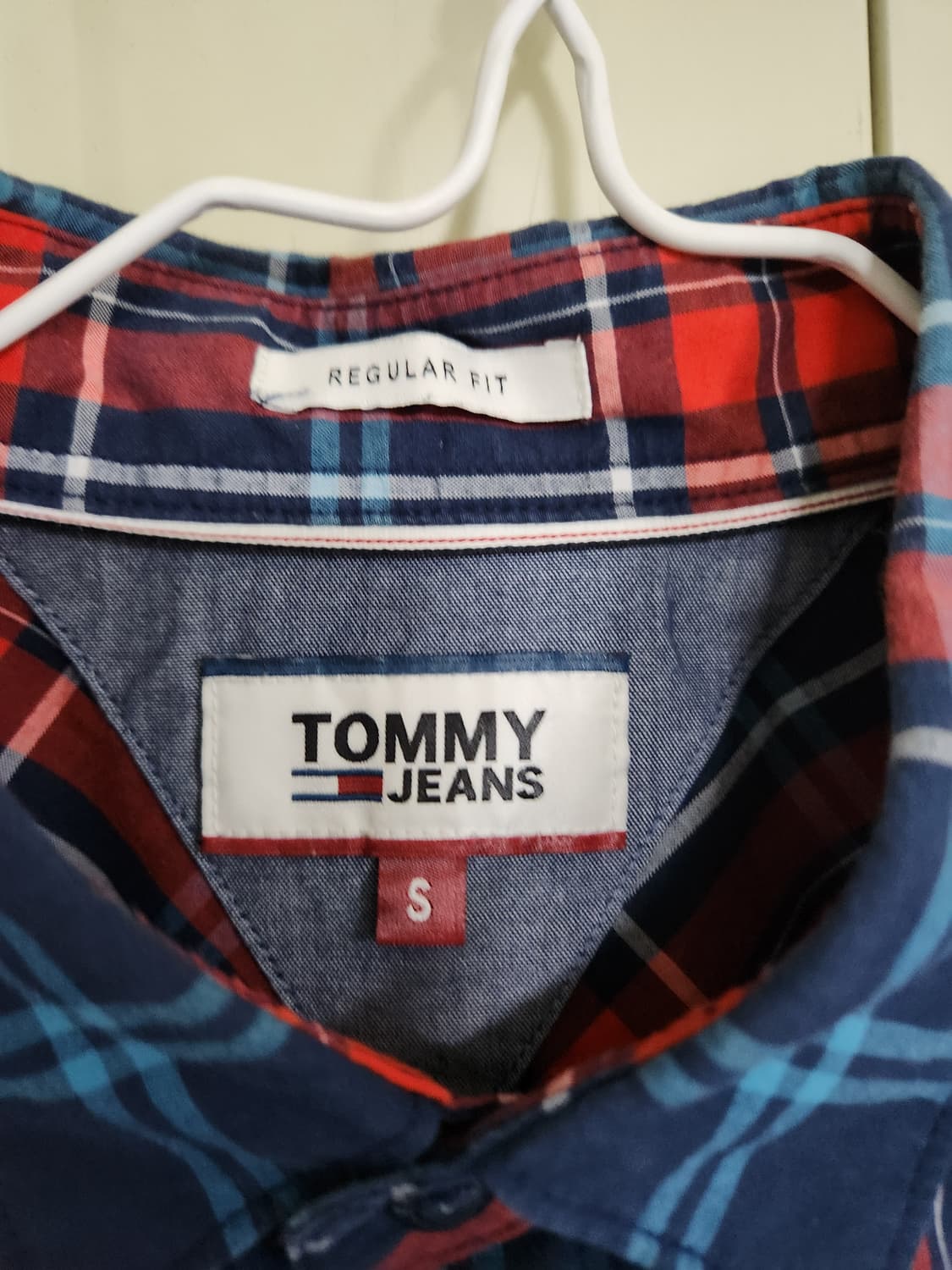 타미진 체크 남방 S 상품이미지5