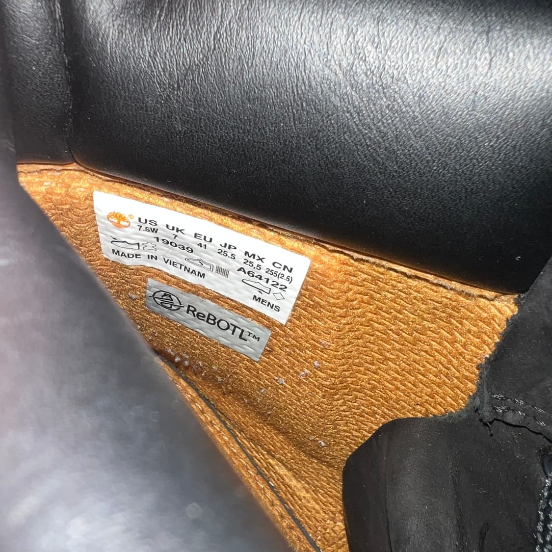 팀버랜드 6인치 프리미엄 워터프루프 블랙 부츠 상품이미지6