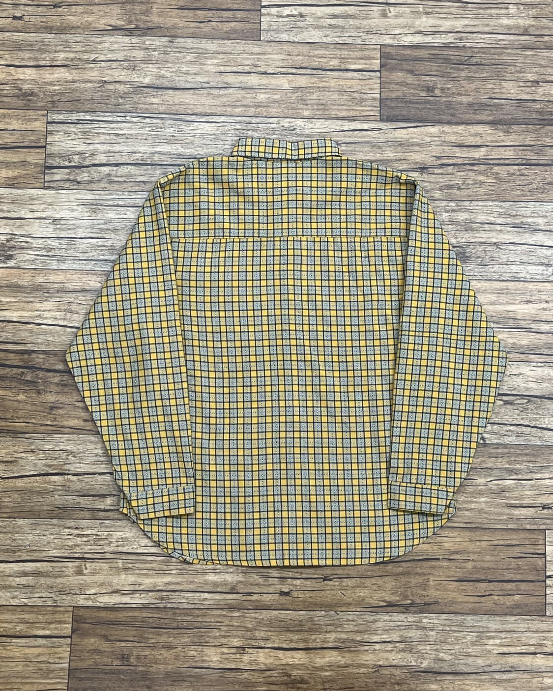 [ Secondhands ] 에스더패션 옐로우 체크 셔츠 상품이미지2
