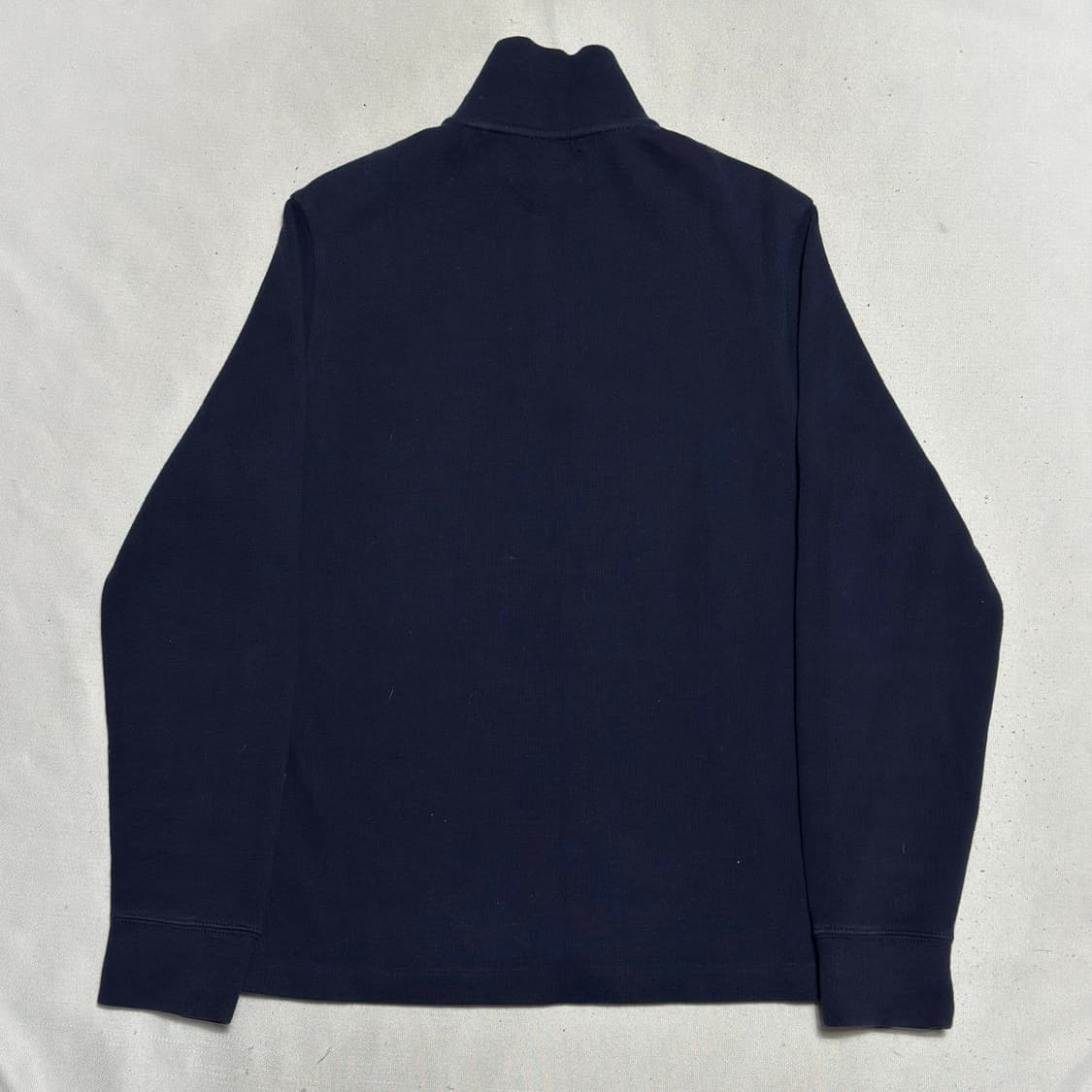 S 폴로랄프로렌 네이비 코튼 반집업 니트  상품이미지3