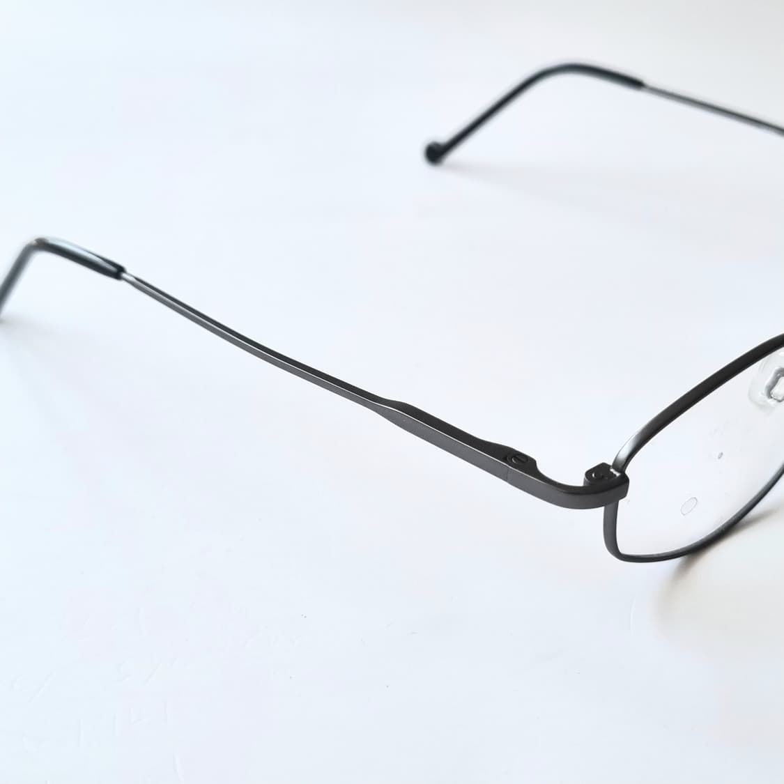 데드스탁 스칸디나비안 디자인 지적인 무드 다크 건메탈 헥사곤 안경 768 상품이미지7