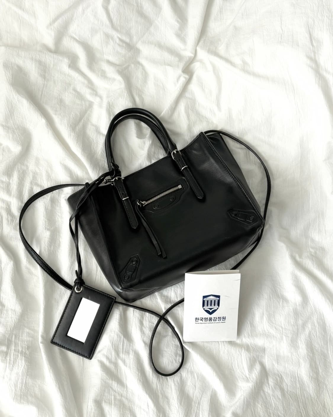 BALENCIAGA 발렌시아가 파피에르 A4 토트&숄더백 미니 - bla 상품이미지9