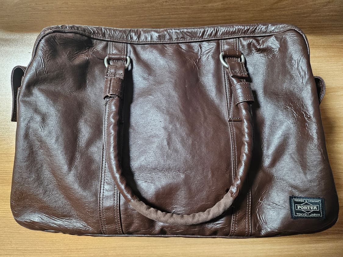 포터 프리 스타일 보스턴백 브라운 상품이미지1