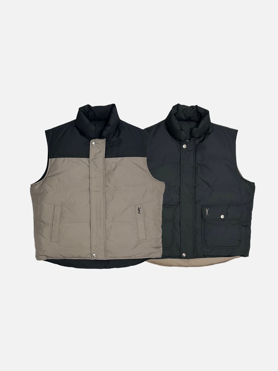 입생로랑 YSL 리버서블 구스다운 패딩 조끼 상품이미지1