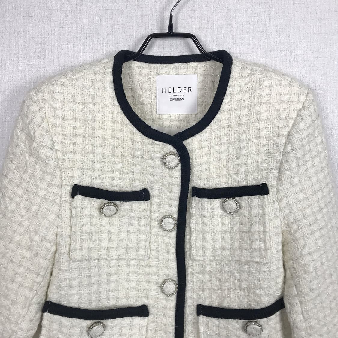 헬더 HELDER 트위드 자켓 여성S 상품이미지3