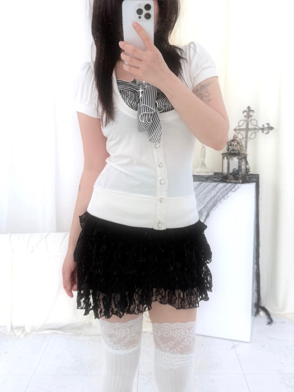 블랙레이스캉캉SK 상품이미지4