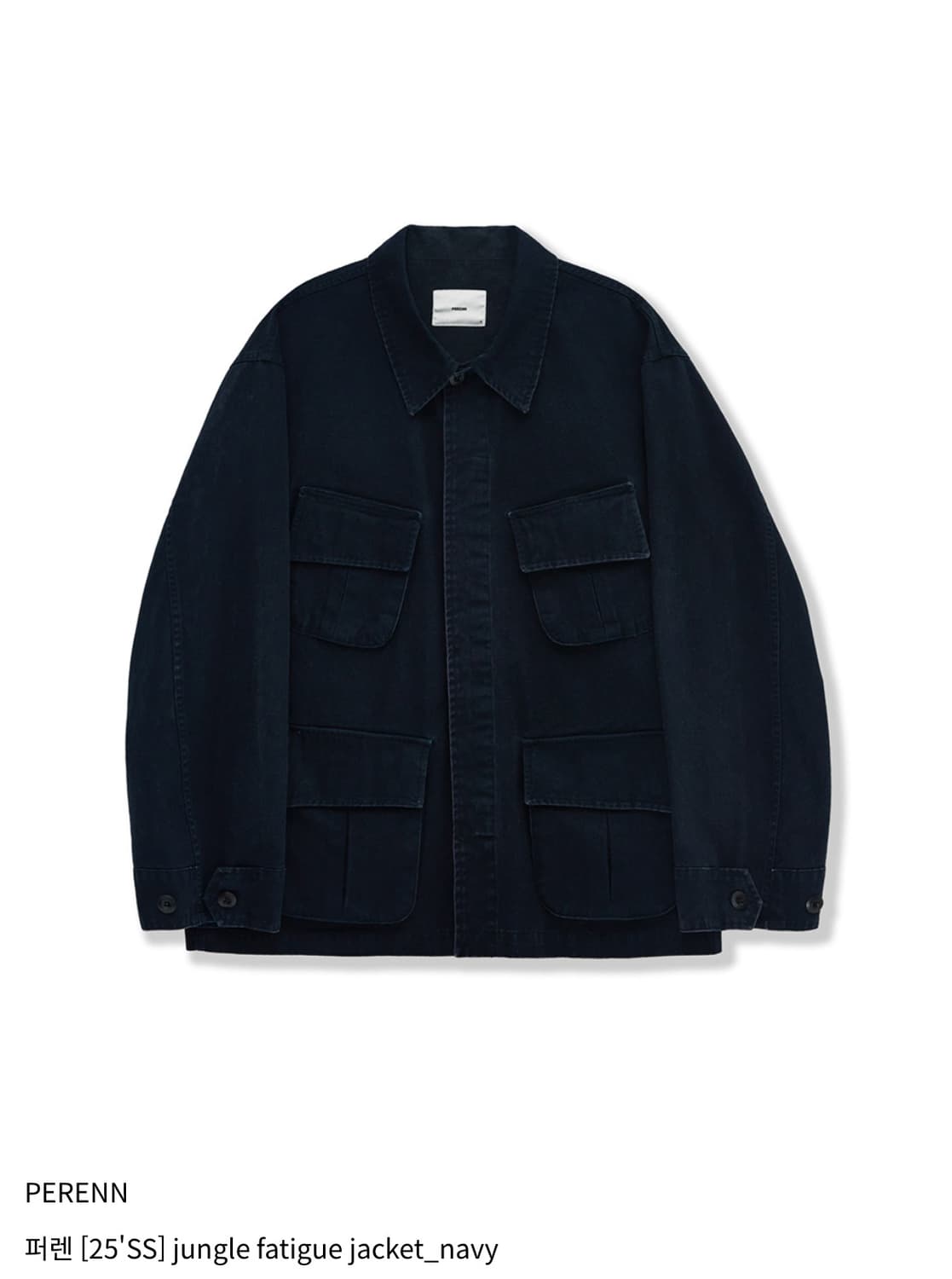 퍼렌 정글 퍼티그 자켓 네이비 3사이즈 상품이미지1