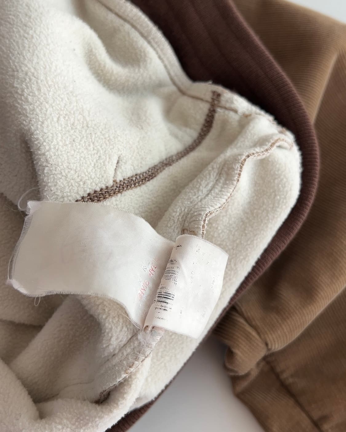 폴로 코듀로이 후드 집업 브라운 S 상품이미지5