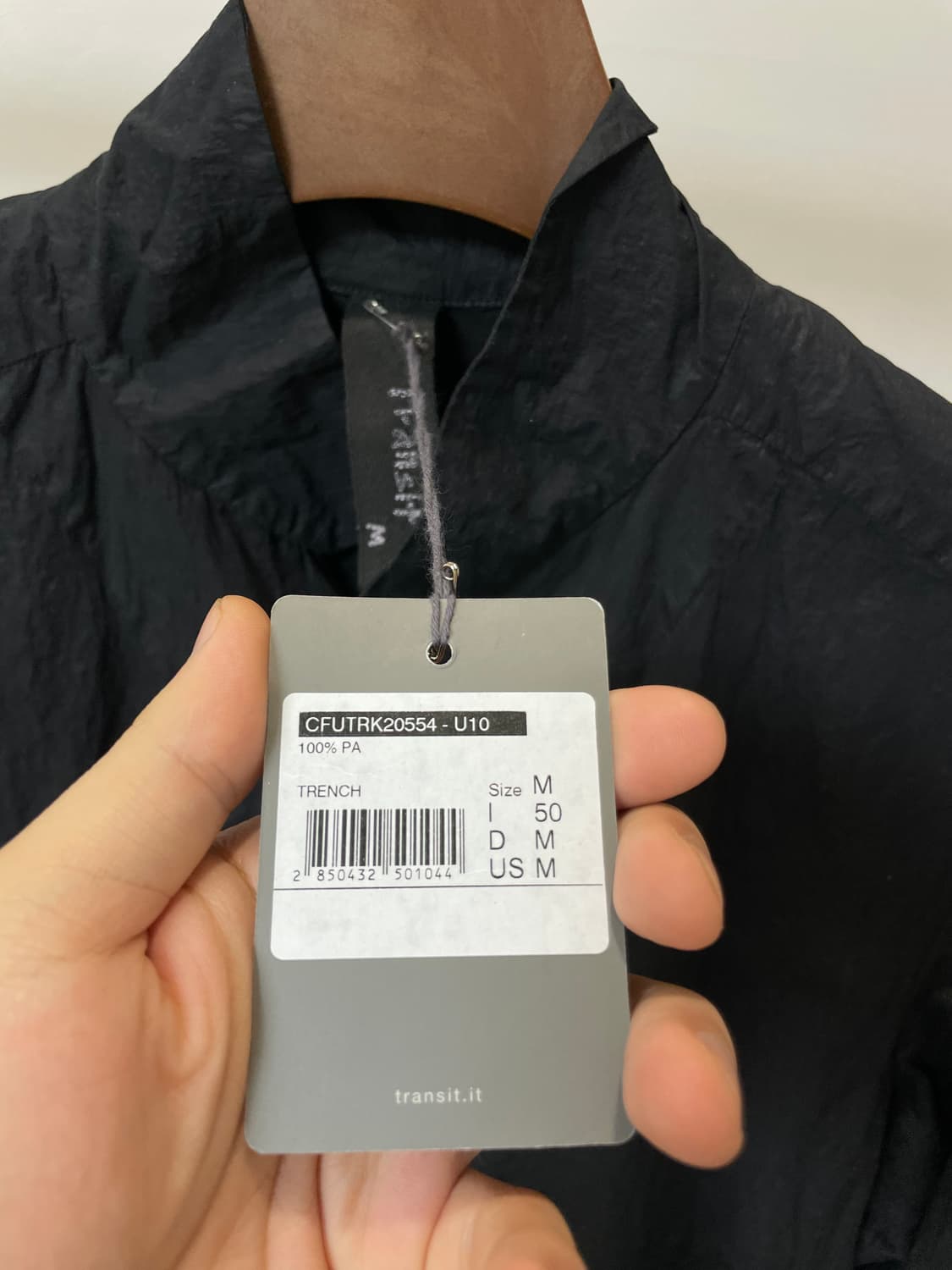 (M) transit 트랜짓 나일론 야상 자켓 상품이미지3