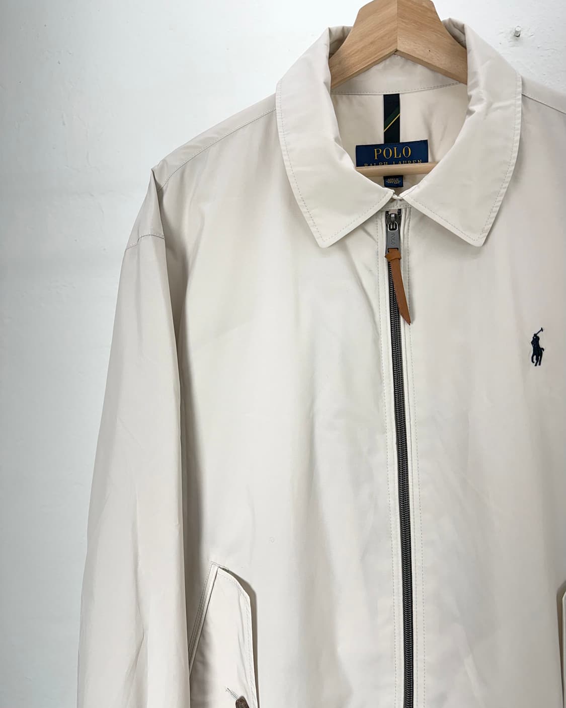 폴로 랄프로렌 오트밀 패커블 폴리쉘 보머 자켓 상품이미지2