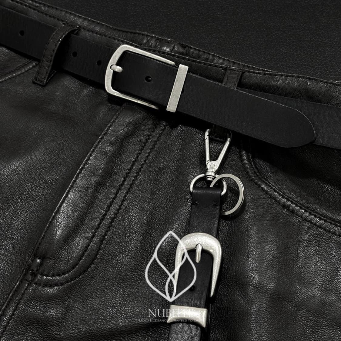 🌗 Antique buckle belt / 앤틱 버클 이태리 가죽 벨트 상품이미지9