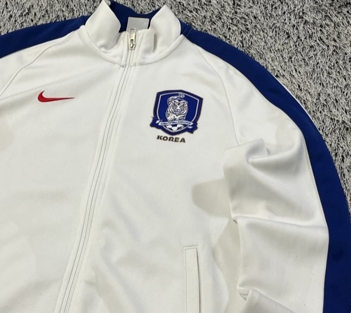나이키 코리아 국대 화이트 트랙탑 져지집업 90/S 상품이미지2