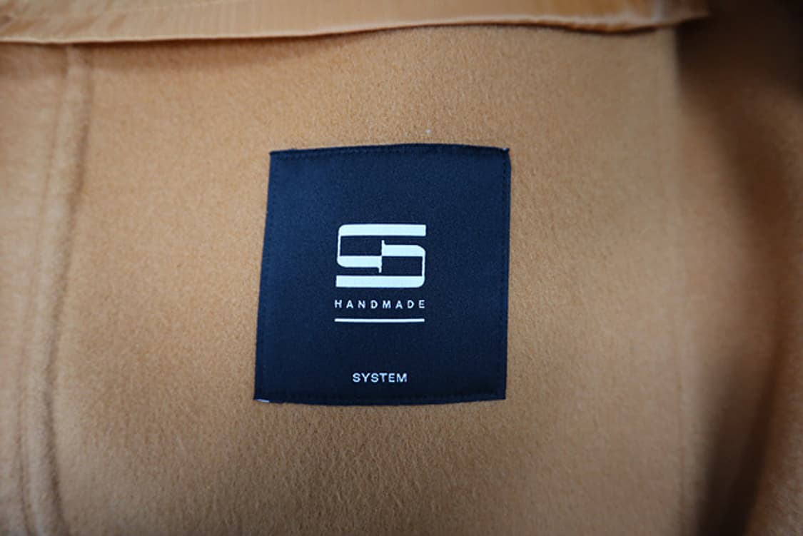 시스템 후드 캐시미어혼방 롱 코트 21년식 오버핏~ 한섬 상품이미지6