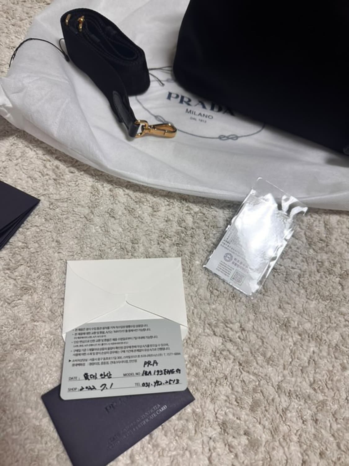 프라다 borsa a mano 토트백 새상품 팝니다 상품이미지5
