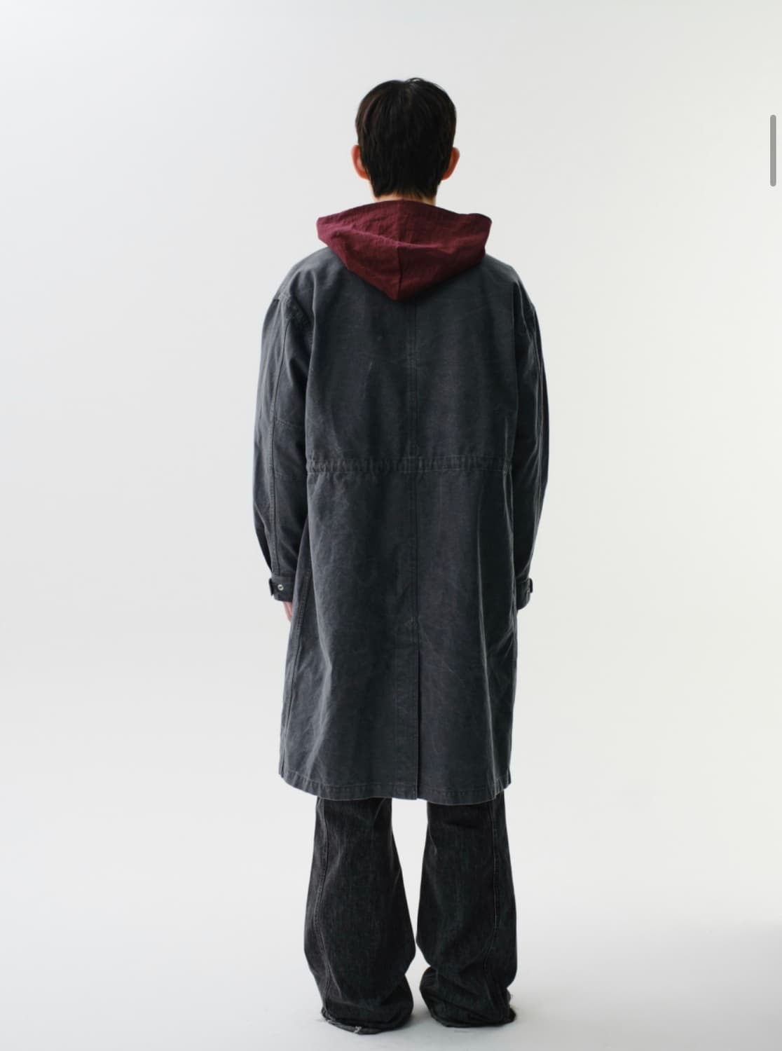 WASHED M65 FIELD JACKET (CHARCOAL) 1size 상품이미지3